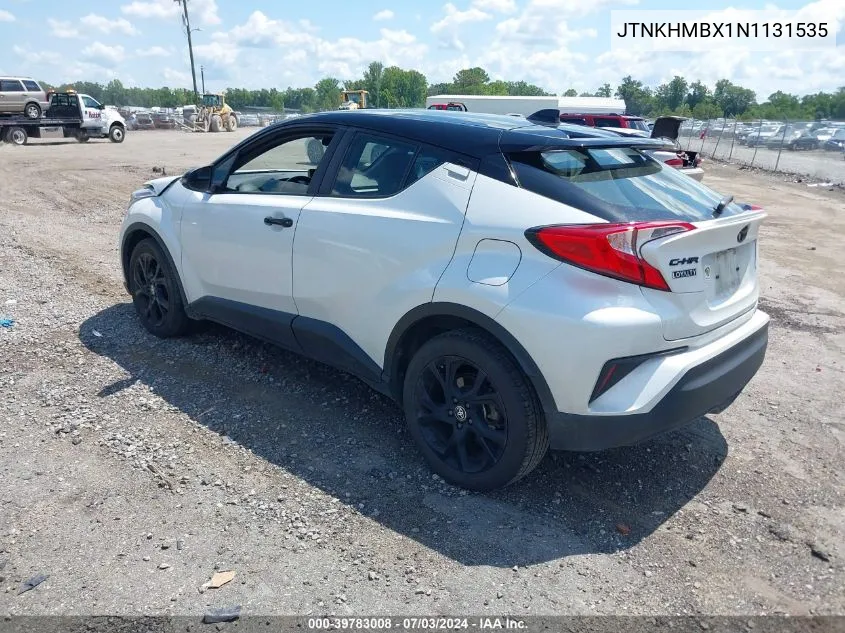 2022 Toyota C-Hr Nightshade Edition VIN: JTNKHMBX1N1131535 Lot: 39783008