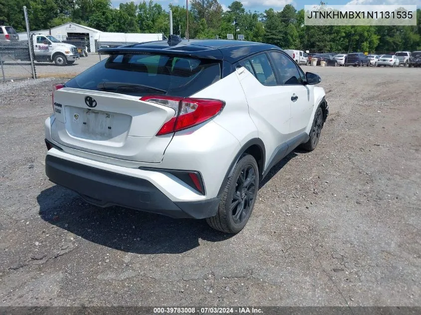 2022 Toyota C-Hr Nightshade Edition VIN: JTNKHMBX1N1131535 Lot: 39783008