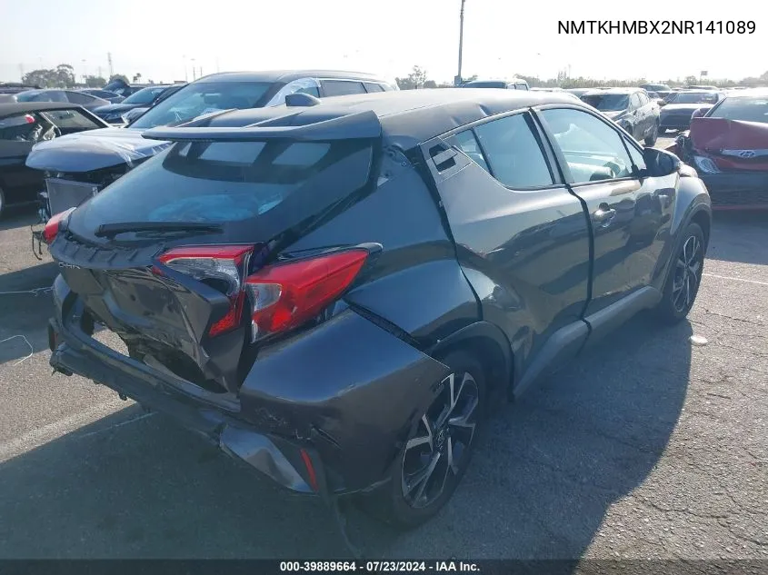 NMTKHMBX2NR141089 2022 Toyota C-Hr Xle