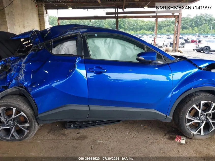 2022 Toyota C-Hr Xle VIN: NMTKHMBX4NR141997 Lot: 39968520