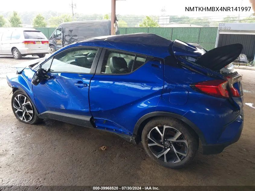 2022 Toyota C-Hr Xle VIN: NMTKHMBX4NR141997 Lot: 39968520