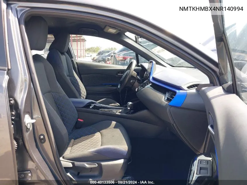 NMTKHMBX4NR140994 2022 Toyota C-Hr Xle