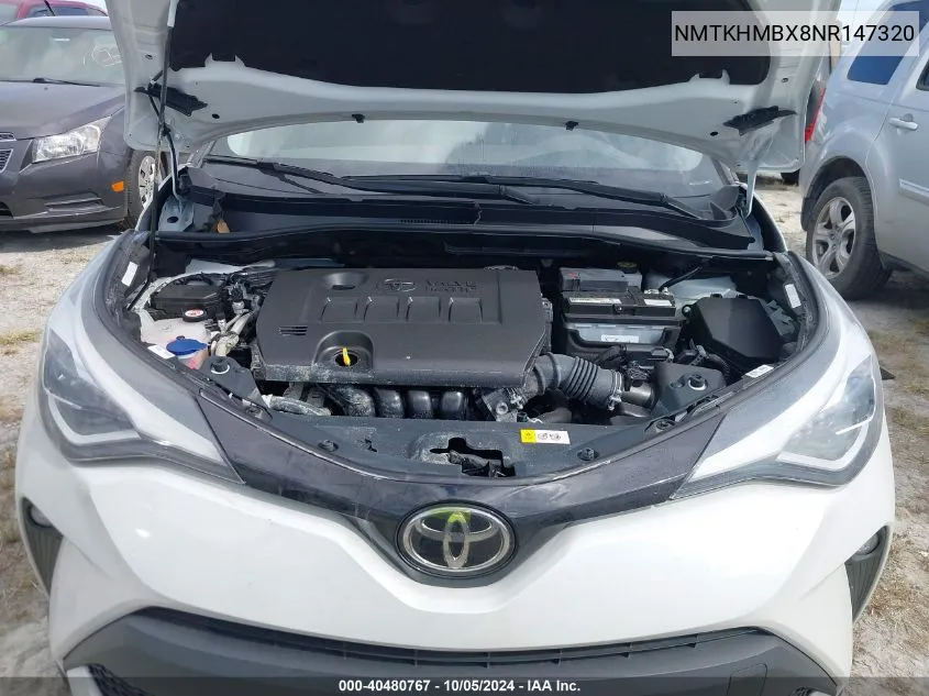 2022 Toyota C-Hr Xle/Night Shade/Limited VIN: NMTKHMBX8NR147320 Lot: 40480767