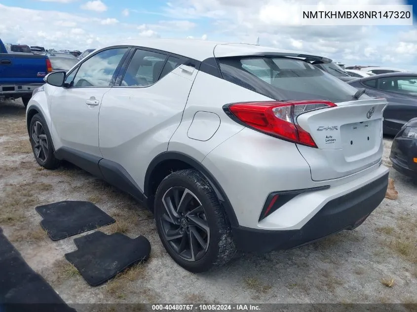 2022 Toyota C-Hr Xle/Night Shade/Limited VIN: NMTKHMBX8NR147320 Lot: 40480767