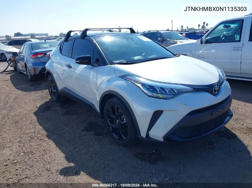 2022 Toyota C-Hr Nightshade Edition VIN: JTNKHMBX0N1135303 Lot: 40566217