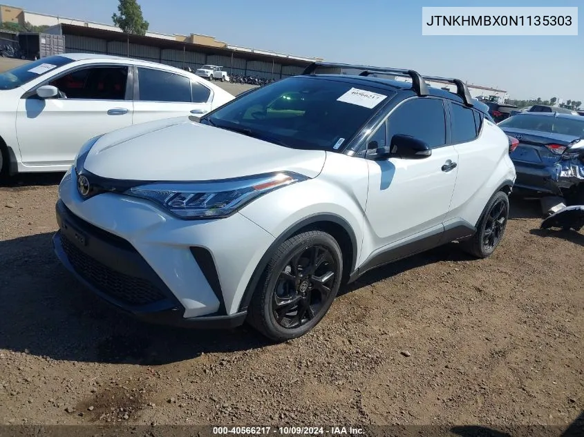 JTNKHMBX0N1135303 2022 Toyota C-Hr Nightshade Edition