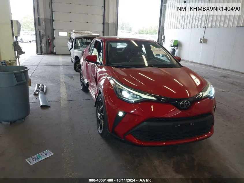 2022 Toyota C-Hr Limited VIN: NMTKHMBX9NR140490 Lot: 40591488