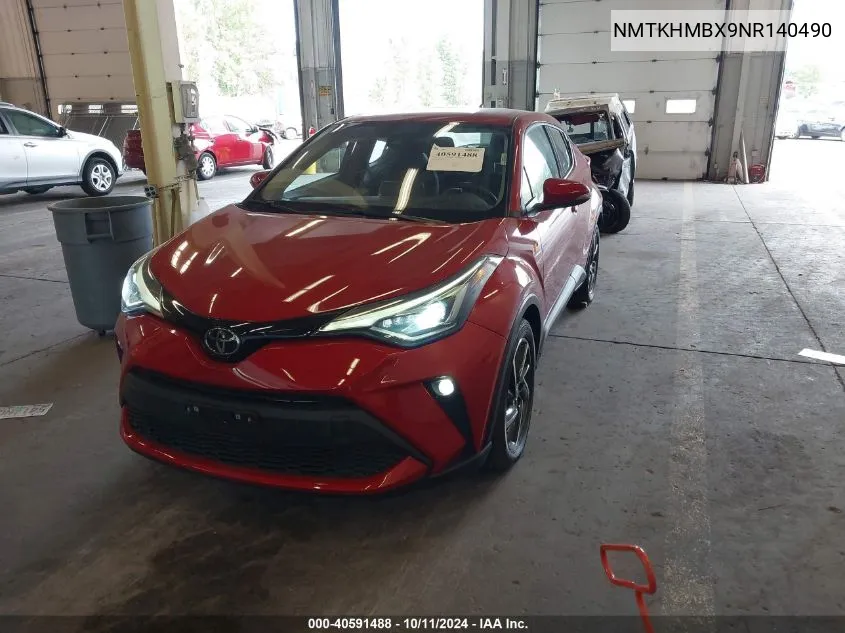 2022 Toyota C-Hr Limited VIN: NMTKHMBX9NR140490 Lot: 40591488