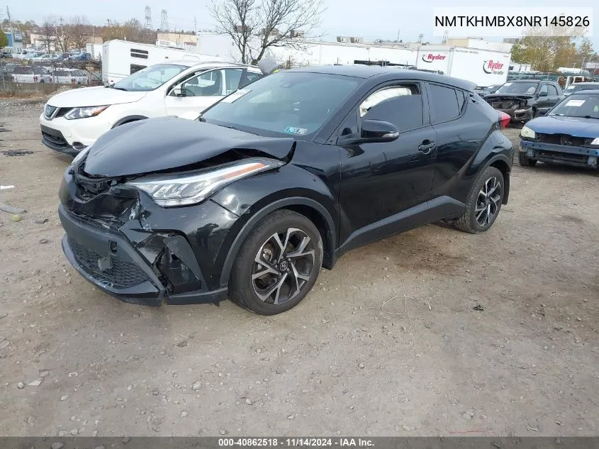 2022 Toyota C-Hr Xle VIN: NMTKHMBX8NR145826 Lot: 40862518