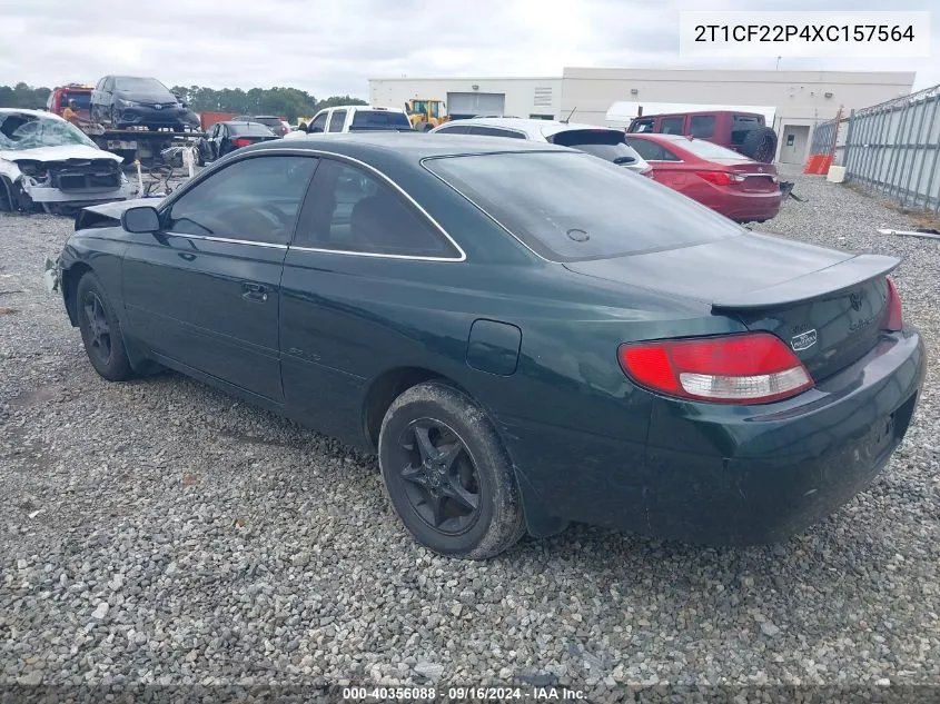 2T1CF22P4XC157564 1999 Toyota Camry Solara Se V6