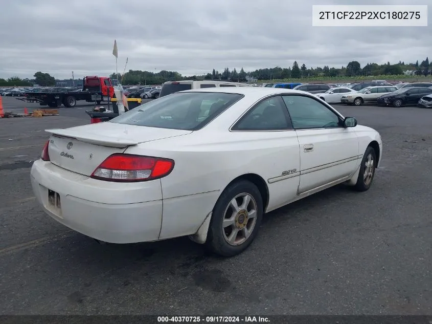 2T1CF22P2XC180275 1999 Toyota Camry Solara Sle