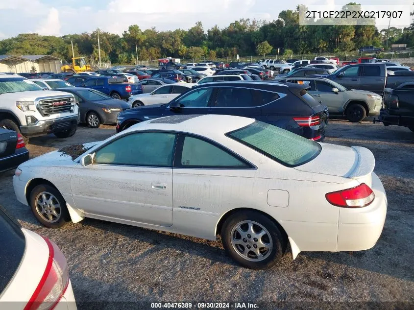 2T1CF22P2XC217907 1999 Toyota Camry Solara Se/Sle