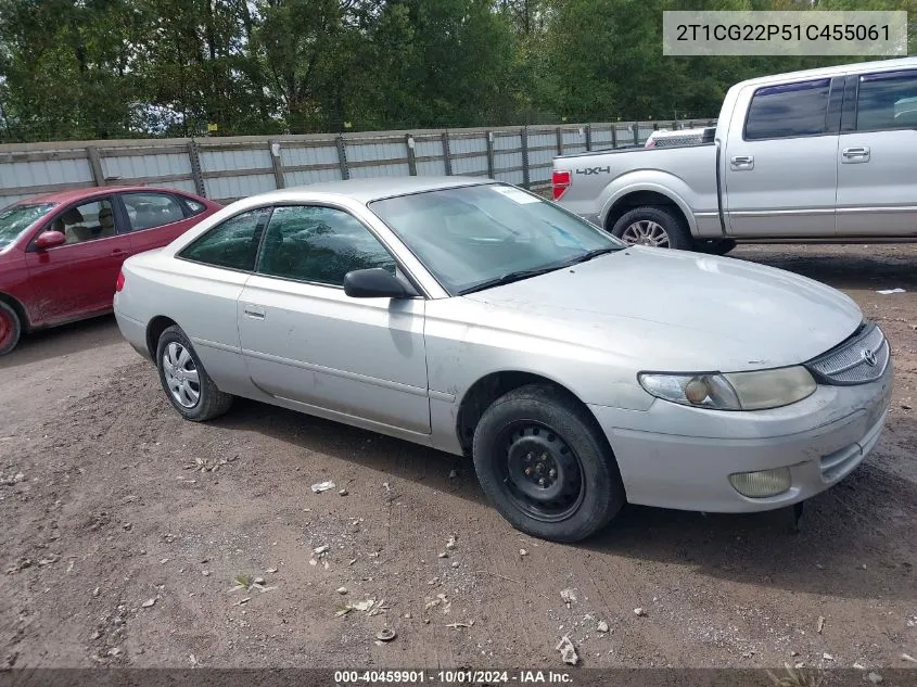 2T1CG22P51C455061 2001 Toyota Camry Solara Se