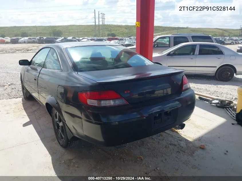 2001 Toyota Camry Solara Se V6 VIN: 2T1CF22P91C528144 Lot: 40713250