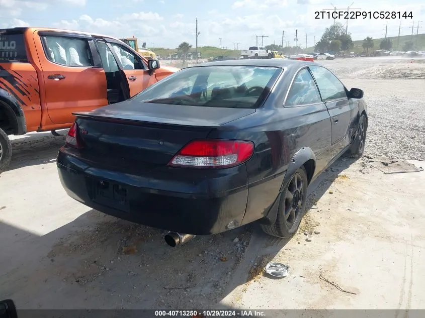 2001 Toyota Camry Solara Se V6 VIN: 2T1CF22P91C528144 Lot: 40713250