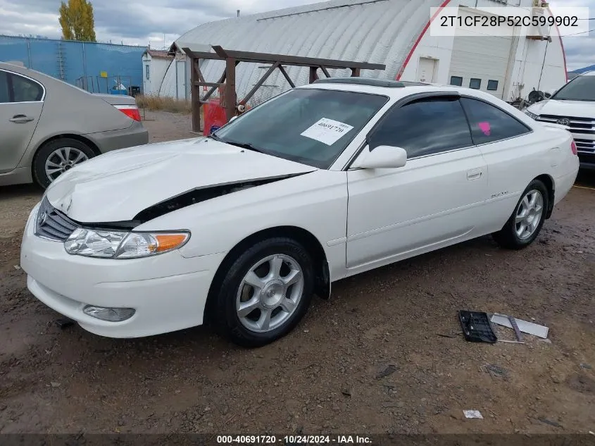 2T1CF28P52C599902 2002 Toyota Camry Solara Sle V6