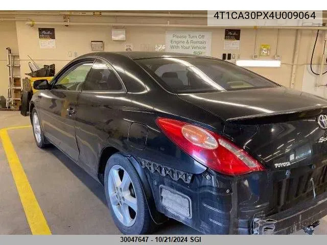 2004 Toyota Camry Solara Se/Sle VIN: 4T1CA30PX4U009064 Lot: 30047647