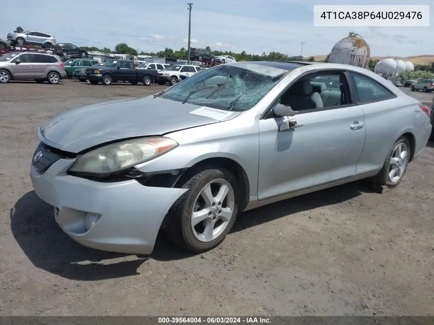 4T1CA38P64U029476 2004 Toyota Camry Solara Se V6