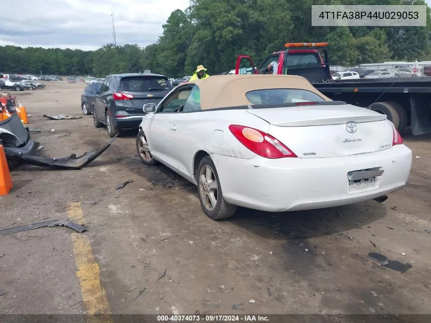 4T1FA38P44U029053 2004 Toyota Camry Solara Sle