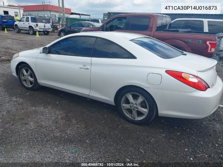 2004 Toyota Camry Solara Sle V6 VIN: 4T1CA30P14U016873 Lot: 40465782