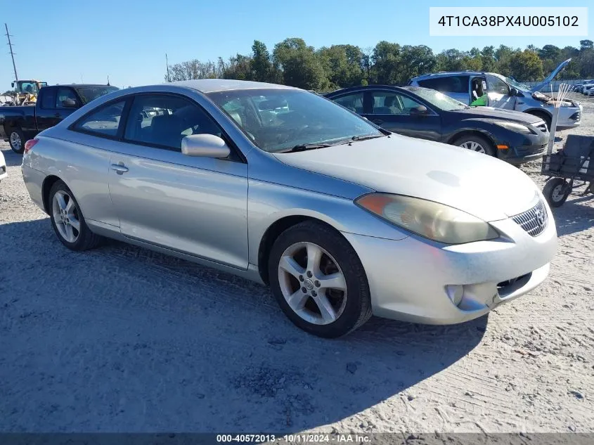 4T1CA38PX4U005102 2004 Toyota Camry Solara Se V6