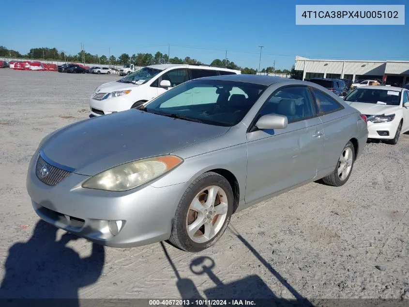 4T1CA38PX4U005102 2004 Toyota Camry Solara Se V6