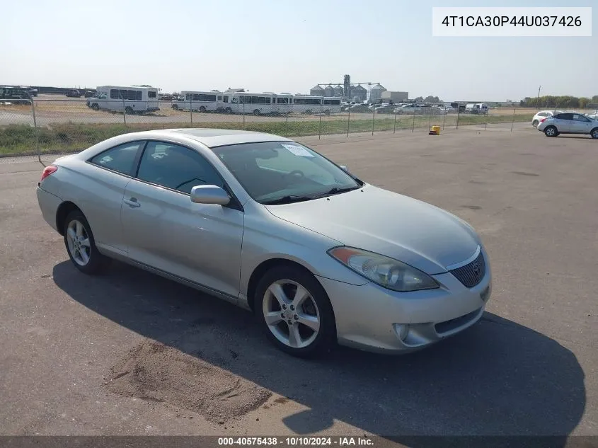 2004 Toyota Camry Solara Sle V6 VIN: 4T1CA30P44U037426 Lot: 40575438