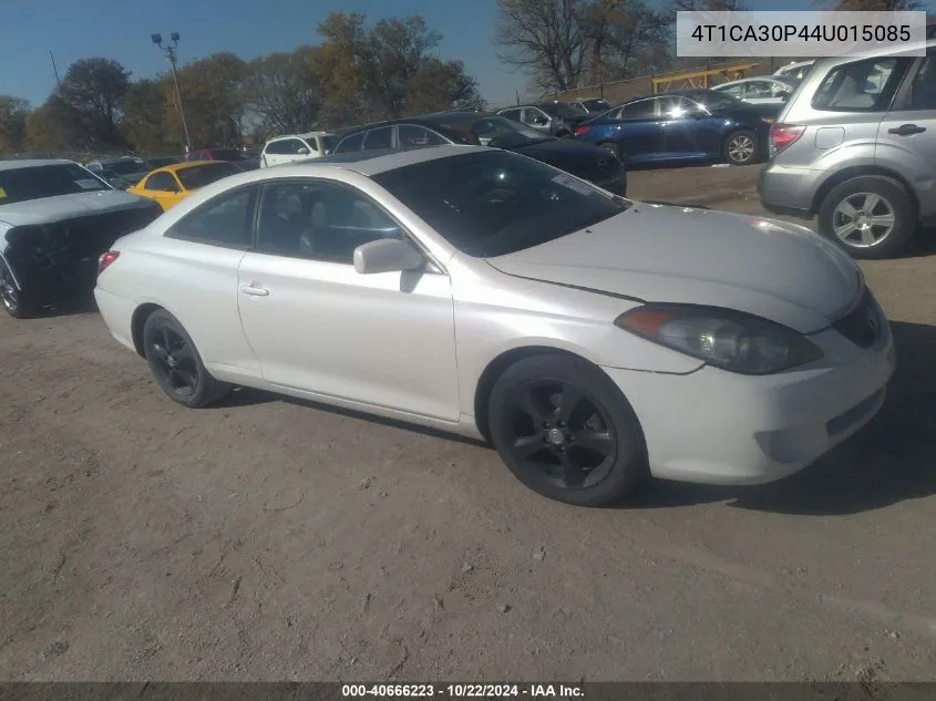 2004 Toyota Camry Solara Sle V6 VIN: 4T1CA30P44U015085 Lot: 40666223