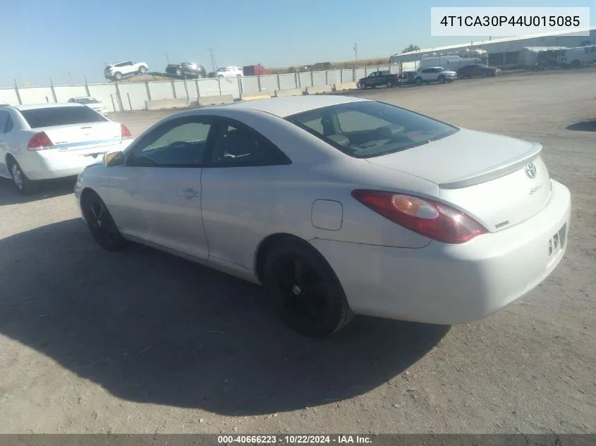 2004 Toyota Camry Solara Sle V6 VIN: 4T1CA30P44U015085 Lot: 40666223