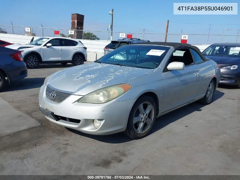 2005 Toyota Camry Solara Se VIN: 4T1FA38P55U046901 Lot: 39791760