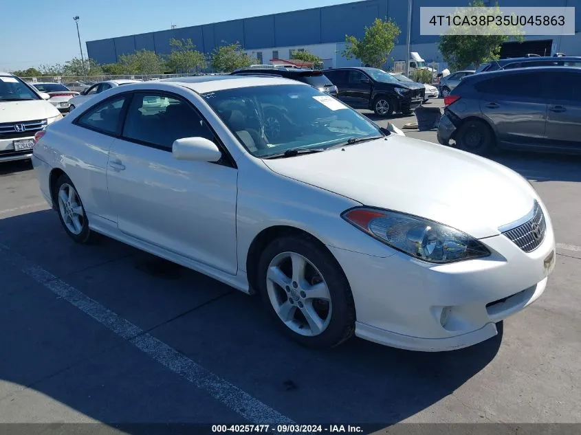 4T1CA38P35U045863 2005 Toyota Camry Solara Se Sport V6