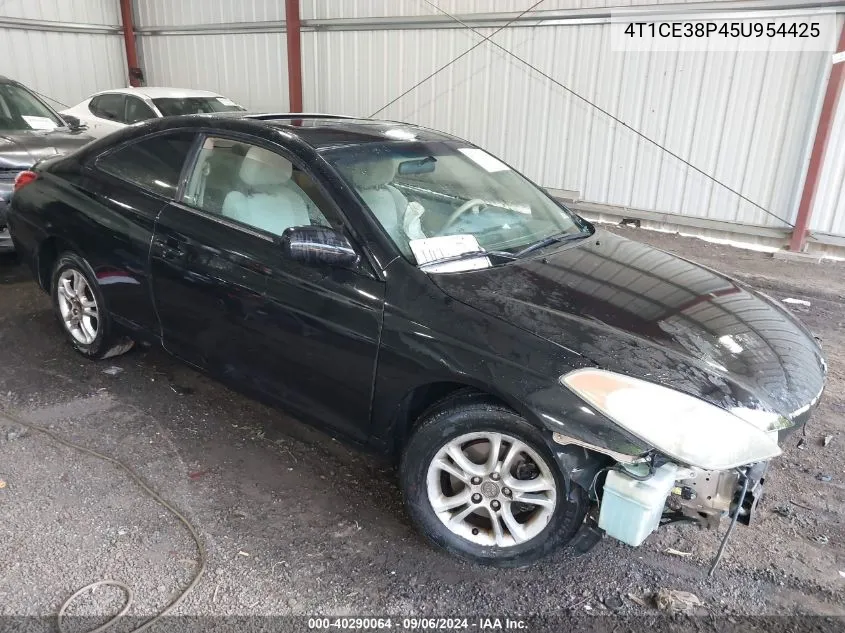 2005 Toyota Camry Solara Se VIN: 4T1CE38P45U954425 Lot: 40290064