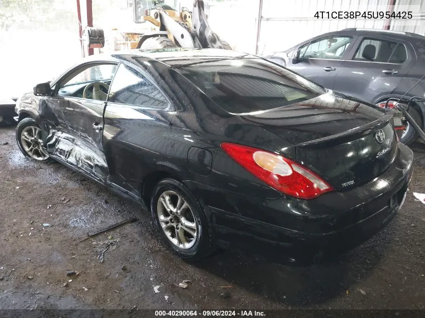 2005 Toyota Camry Solara Se VIN: 4T1CE38P45U954425 Lot: 40290064