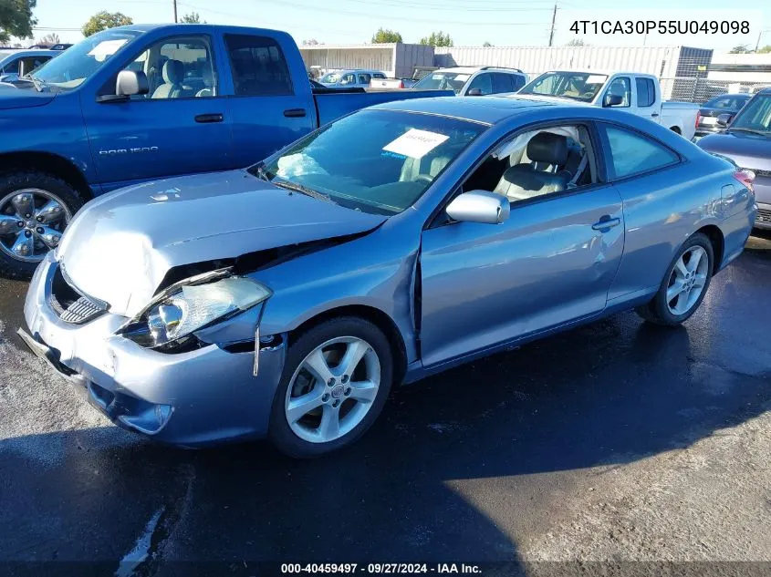 2005 Toyota Camry Solara Sle V6 VIN: 4T1CA30P55U049098 Lot: 40459497