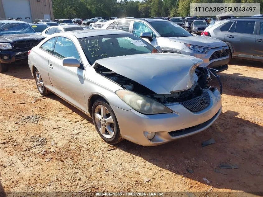 2005 Toyota Camry Solara Se V6 VIN: 4T1CA38P55U043497 Lot: 40471265