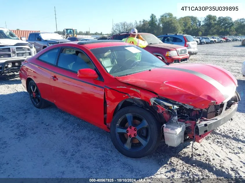 4T1CA30P35U039895 2005 Toyota Camry Solara Sle V6