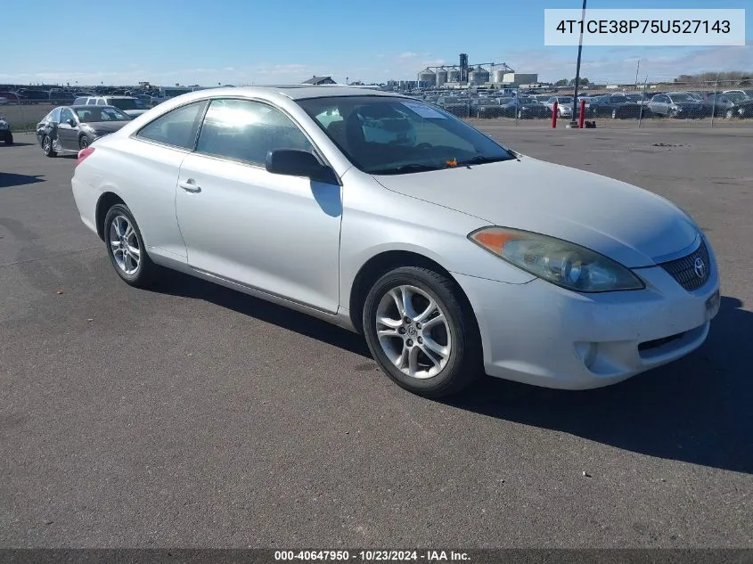 2005 Toyota Camry Solara Se VIN: 4T1CE38P75U527143 Lot: 40647950