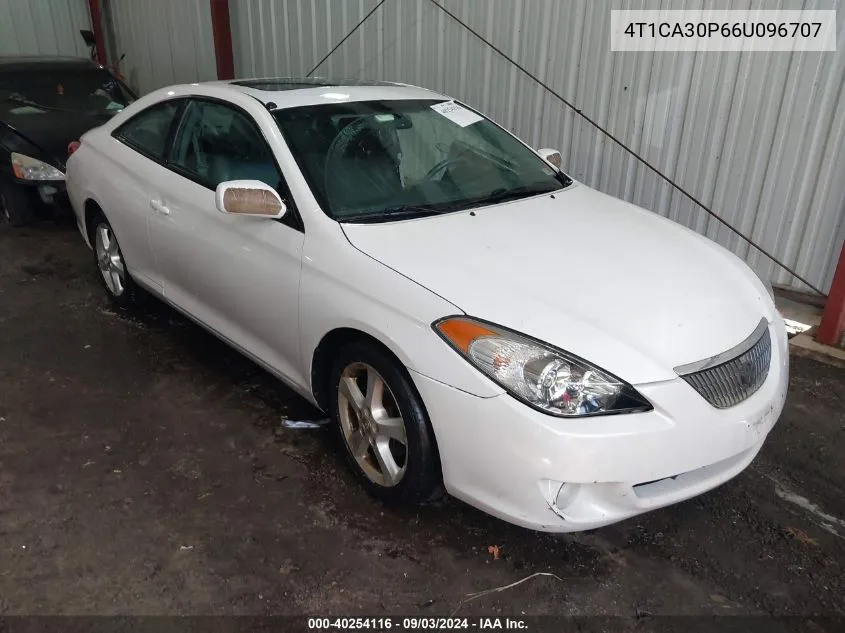 4T1CA30P66U096707 2006 Toyota Camry Solara Sle V6