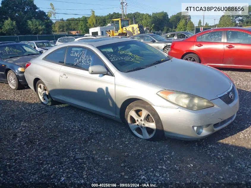 4T1CA38P26U088656 2006 Toyota Camry Solara Se V6