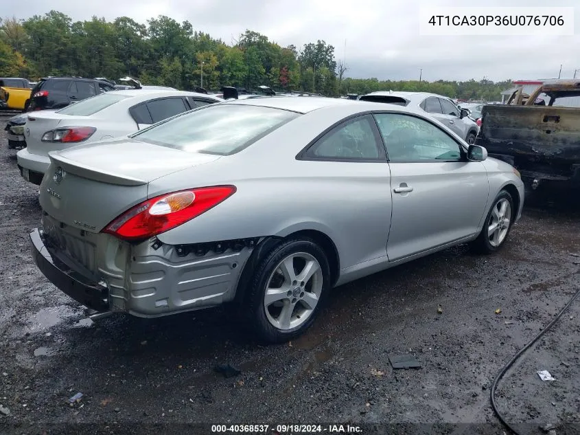 4T1CA30P36U076706 2006 Toyota Camry Solara Se/Sle