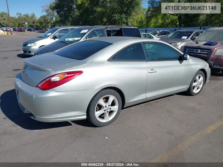 4T1CE38P36U621148 2006 Toyota Camry Solara Se Sport