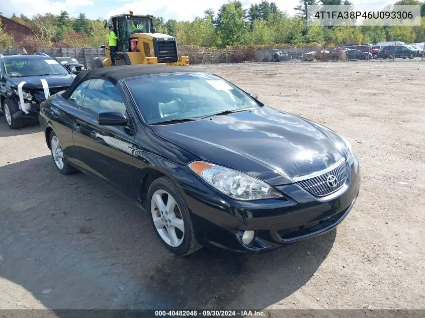 4T1FA38P46U093306 2006 Toyota Camry Solara Sle