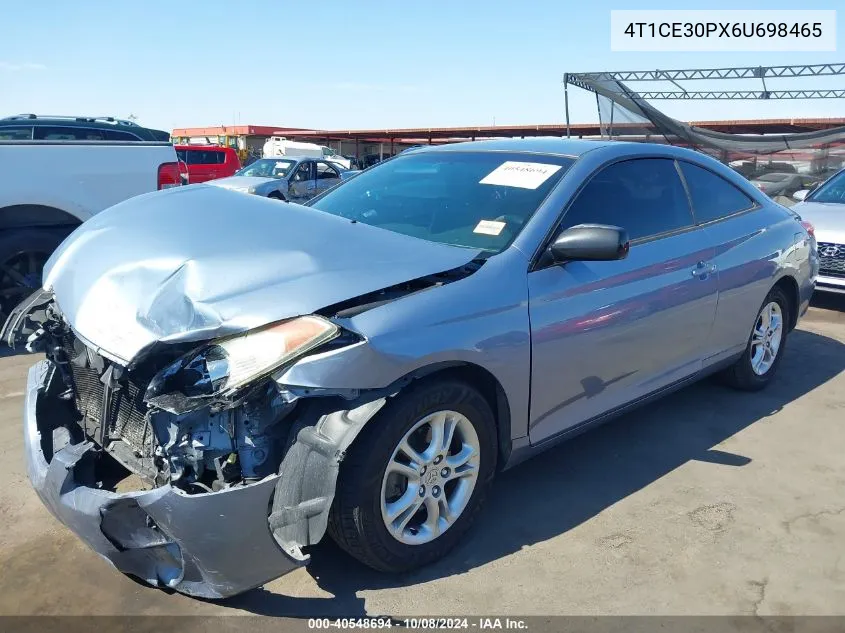 2006 Toyota Camry Solara Se/Sle VIN: 4T1CE30PX6U698465 Lot: 40548694