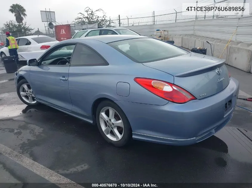 2006 Toyota Camry Solara Se Sport VIN: 4T1CE38P76U689856 Lot: 40576670