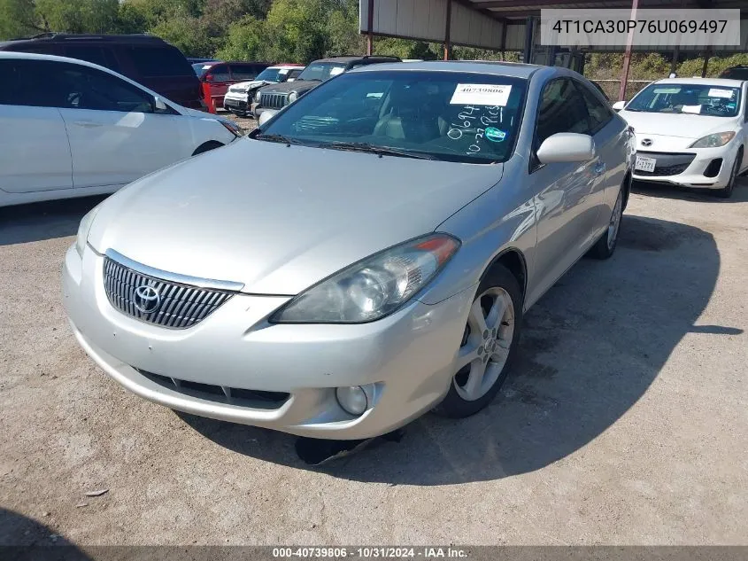 2006 Toyota Camry Solara Sle V6 VIN: 4T1CA30P76U069497 Lot: 40739806