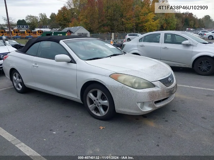 4T1FA38P46U102909 2006 Toyota Camry Solara Se