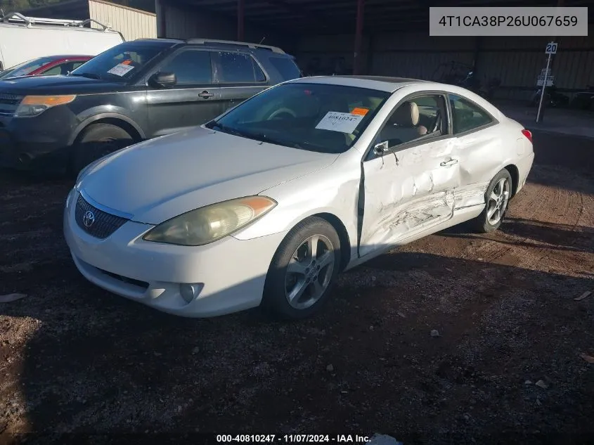 2006 Toyota Camry Solara Sle V6 VIN: 4T1CA38P26U067659 Lot: 40810247