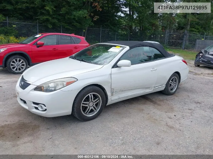 4T1FA38P97U129895 2007 Toyota Camry Solara Se