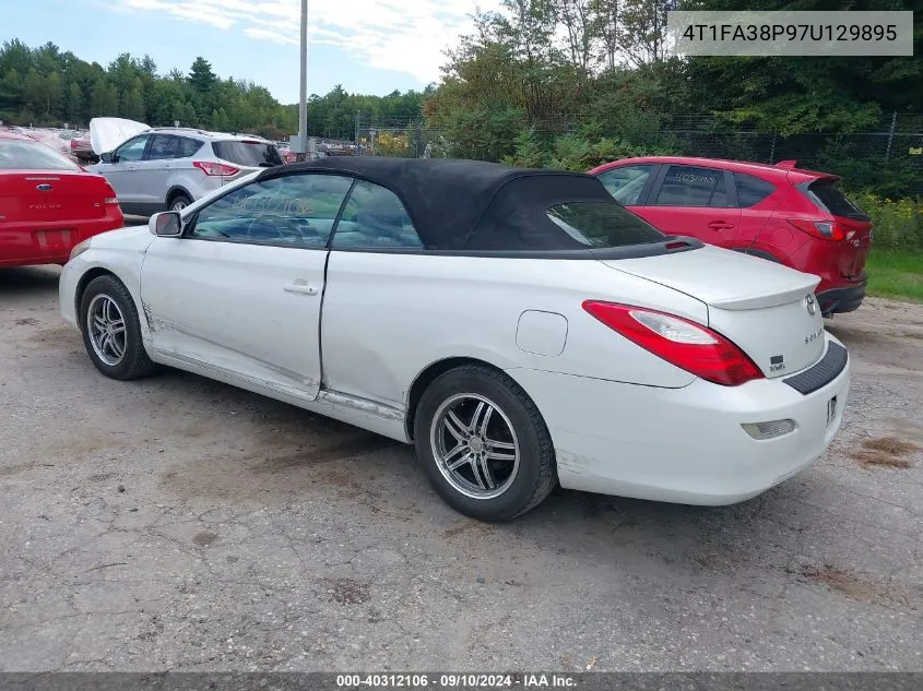 4T1FA38P97U129895 2007 Toyota Camry Solara Se