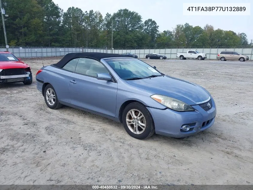 4T1FA38P77U132889 2007 Toyota Camry Solara Se